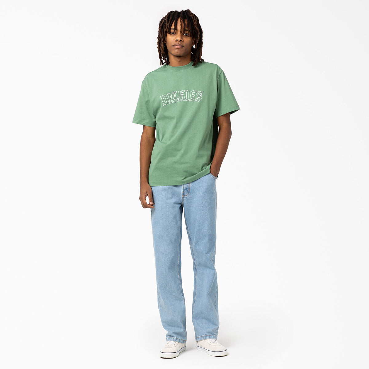 Dickies Thomasville Loose Fit Jeans Light Denim
