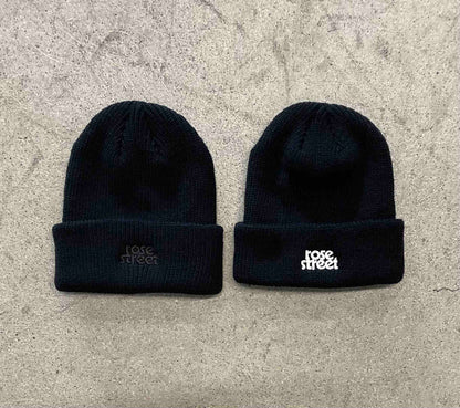 Rose Street Stacked Logo Beanie Single Cuff: Assorted Colors