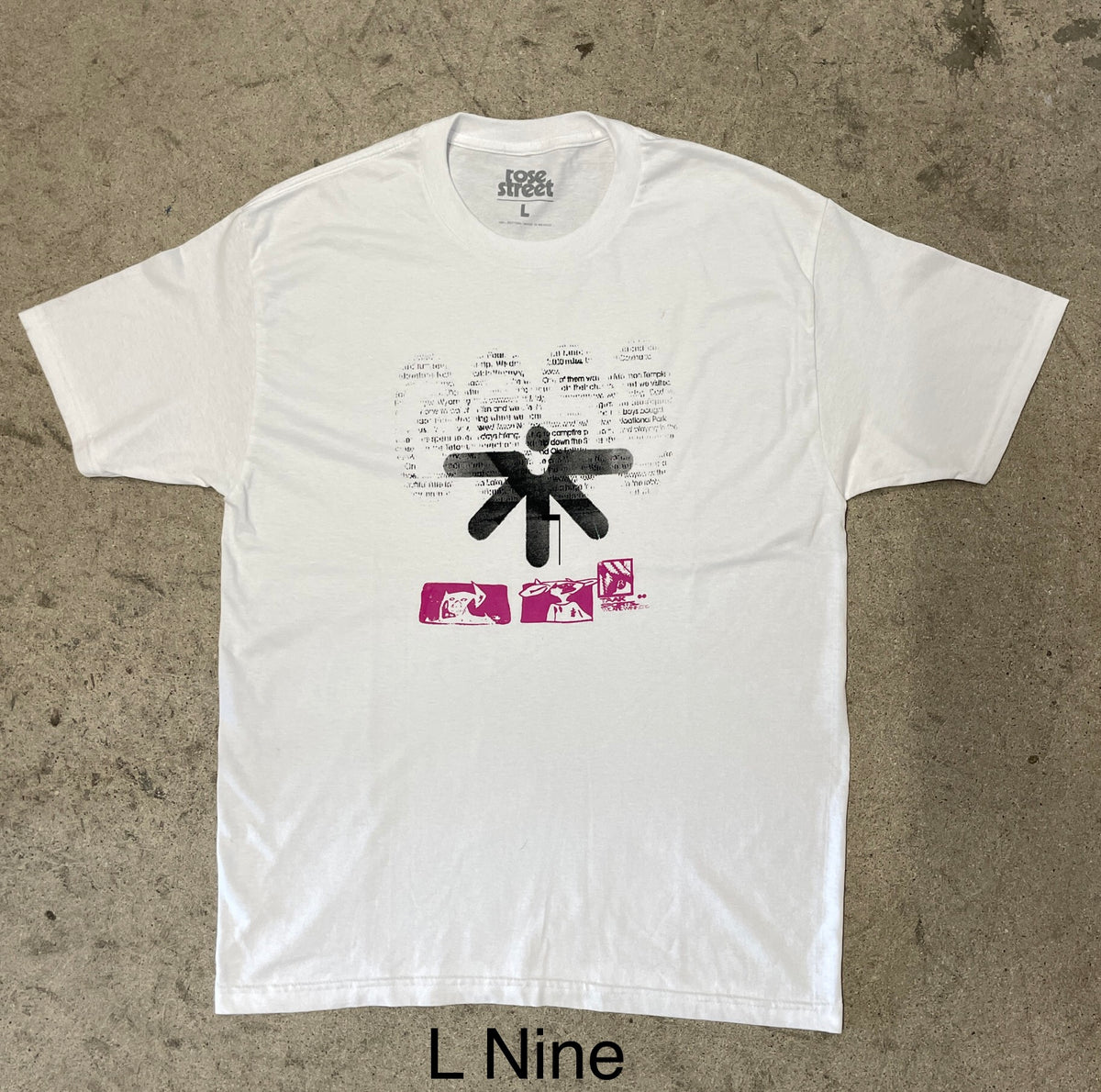 Rose Street x Nico Jones Printed Tees