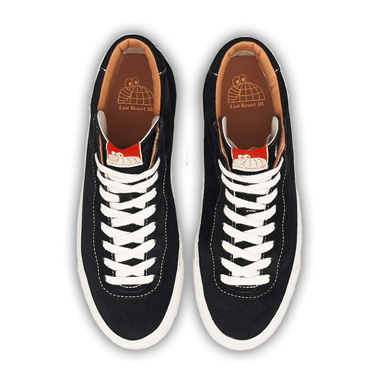 Last Resort VM001 Suede Hi: Black/White