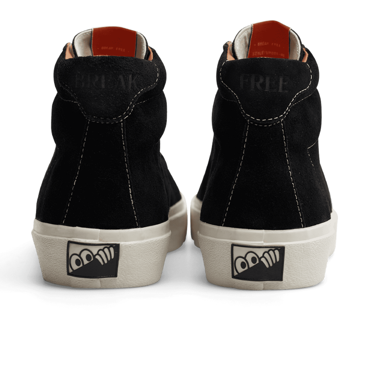 Last Resort VM001 Suede Hi: Black/White